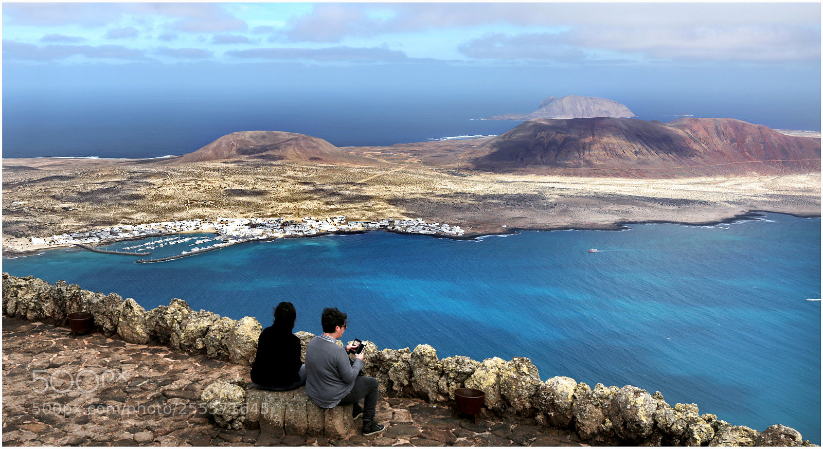 Canon EOS 6D sample photo. Graciosa island seen from photography
