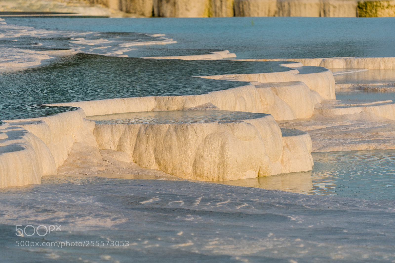 Sony a7R III sample photo. Pamukkale rocks photography