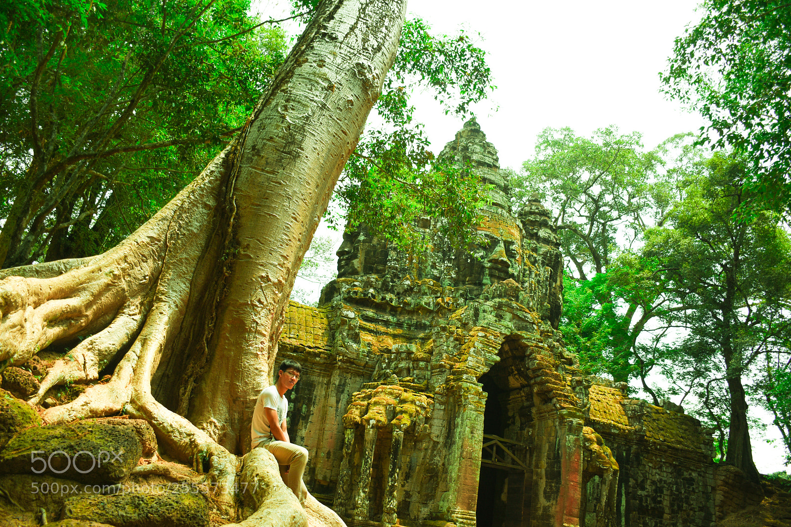 Nikon D7200 sample photo. Bayon temple, siem reap photography