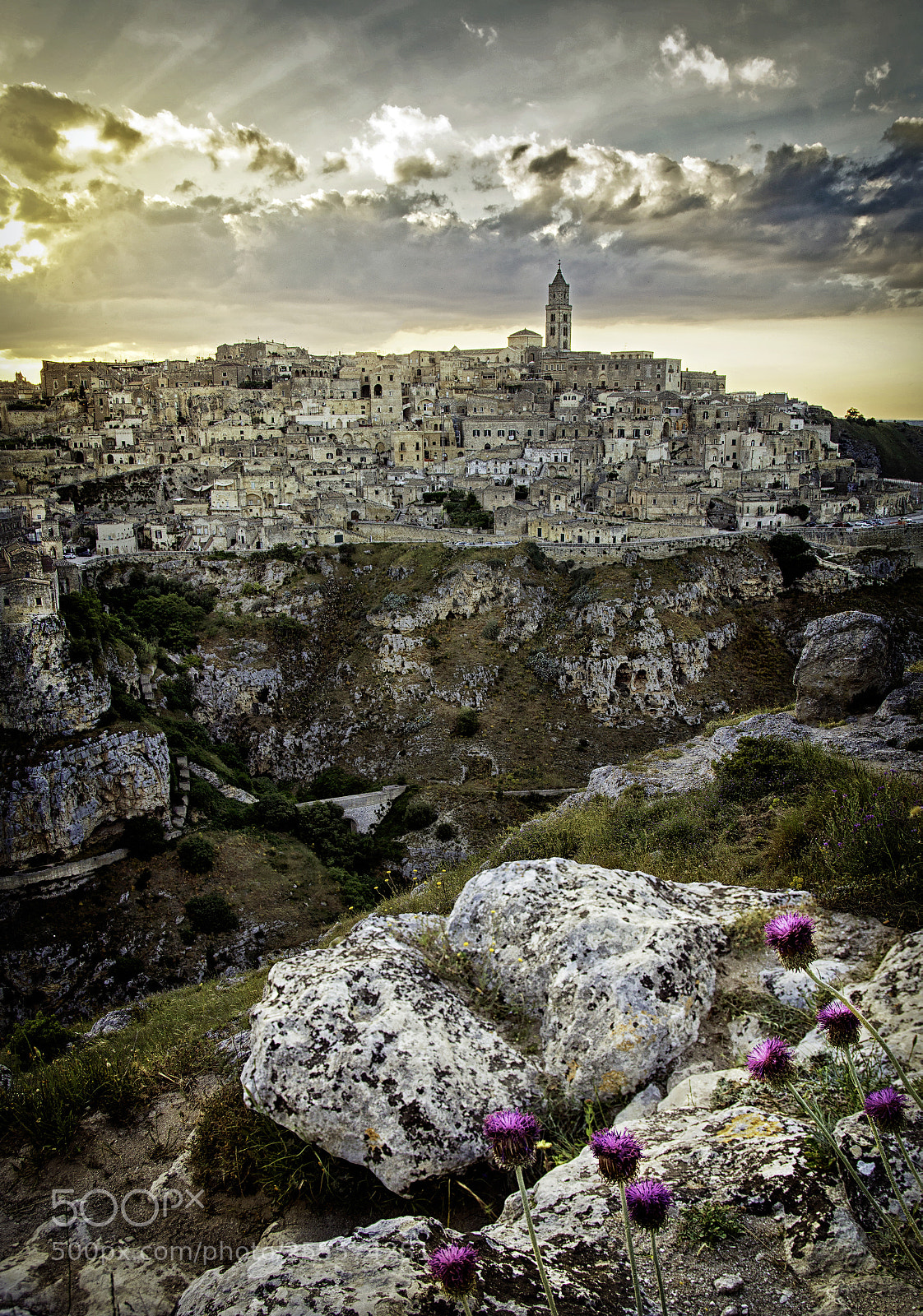 Sony a99 II sample photo. Sunset in matera photography