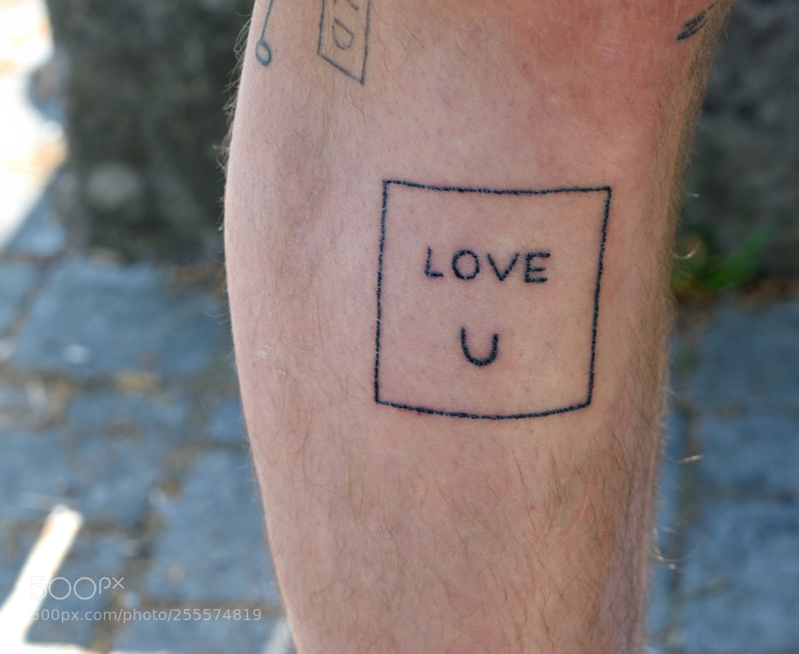 Nikon D3300 sample photo. Tattoo schienbein photography