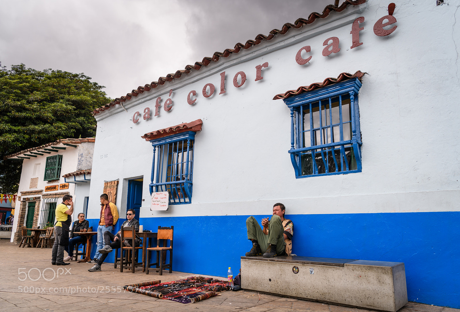 Nikon D850 sample photo. Café color photography