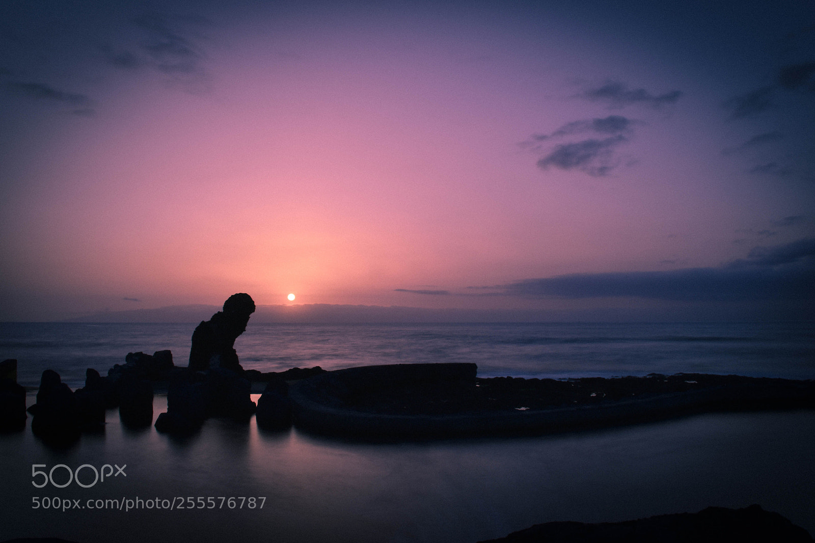 Nikon D5500 sample photo. Tenerife sunset photography