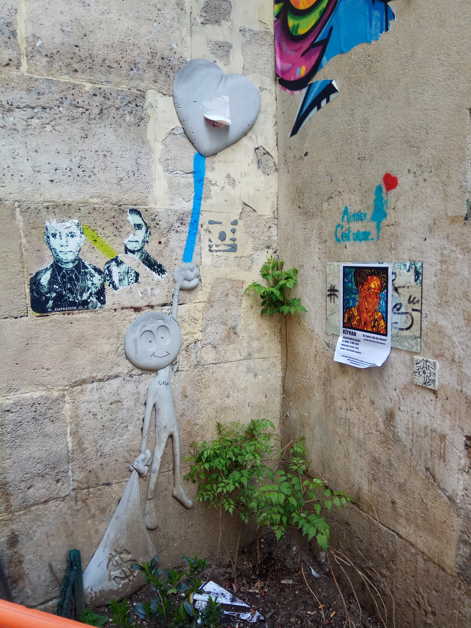Xiaomi Redmi Note 4X sample photo. Street art rue des rosiers photography