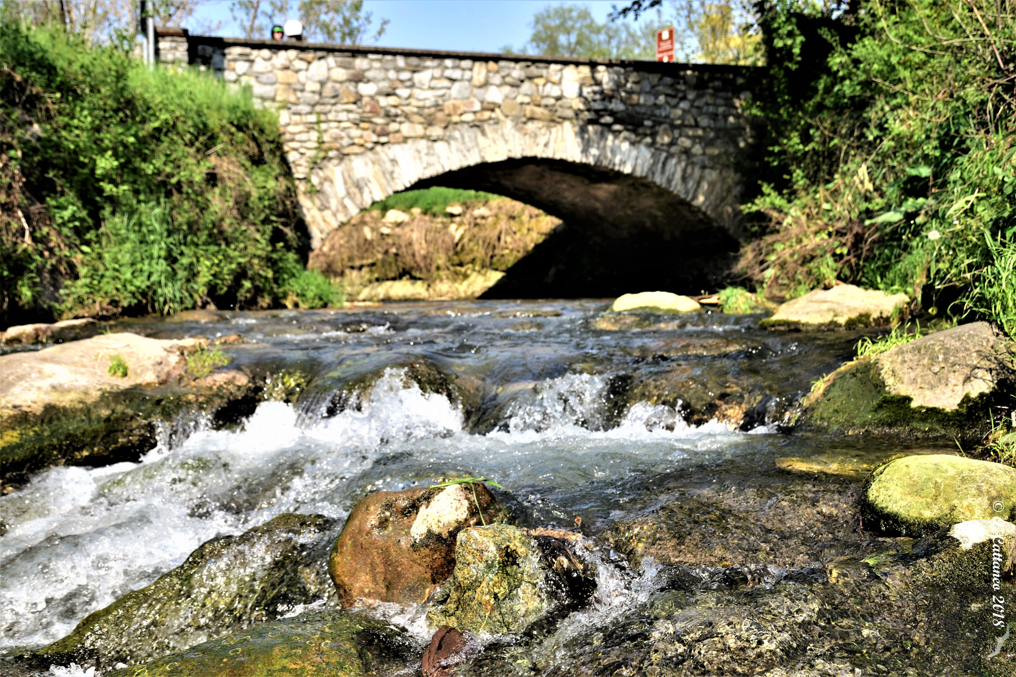 Nikon D5500 sample photo. Roman bridge photography