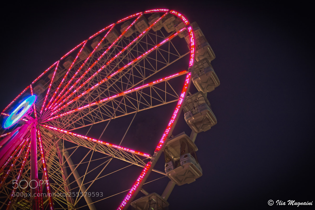 Nikon D7200 sample photo. Ferris wheel photography