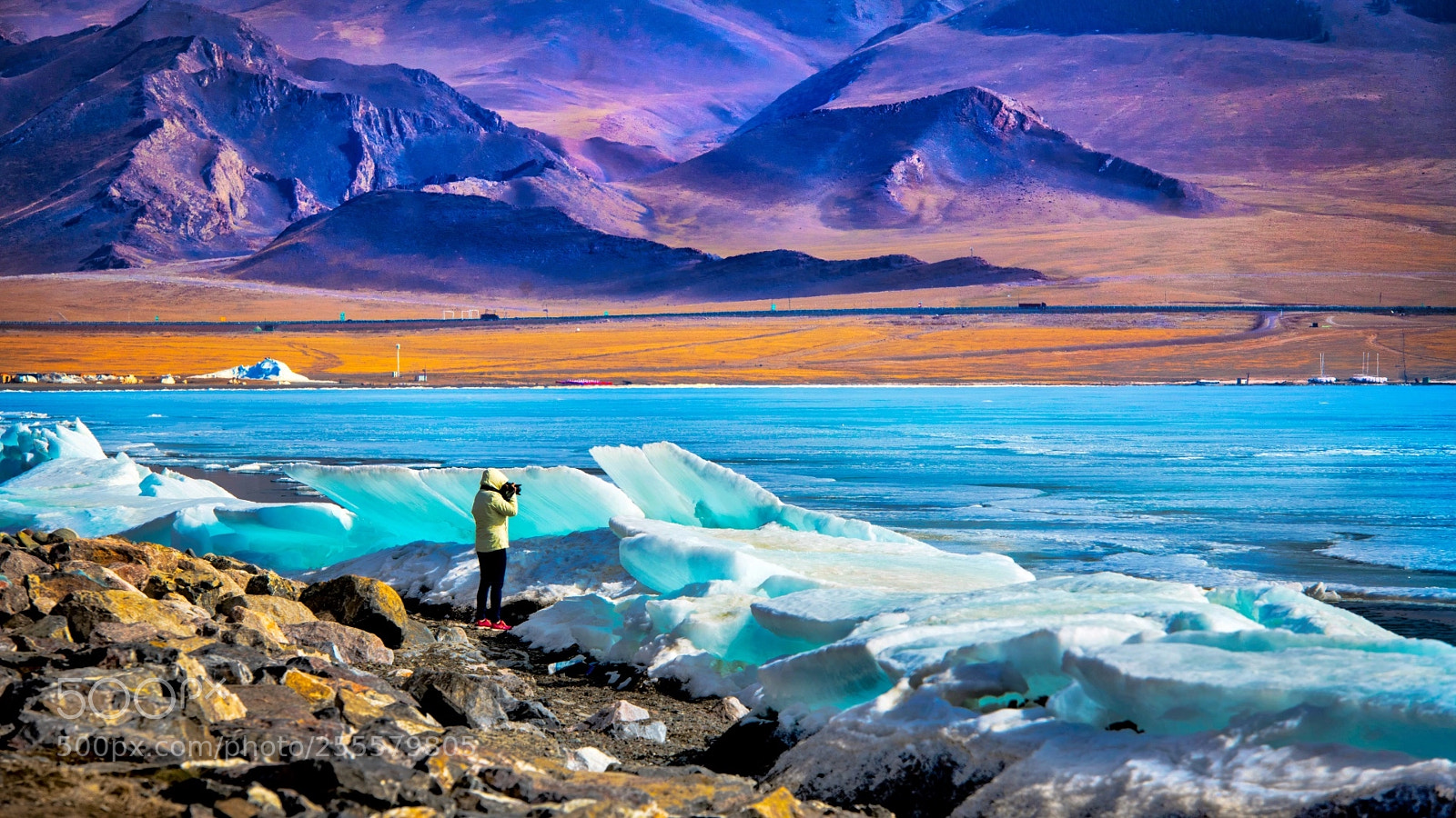 Nikon D850 sample photo. Ice lake photography