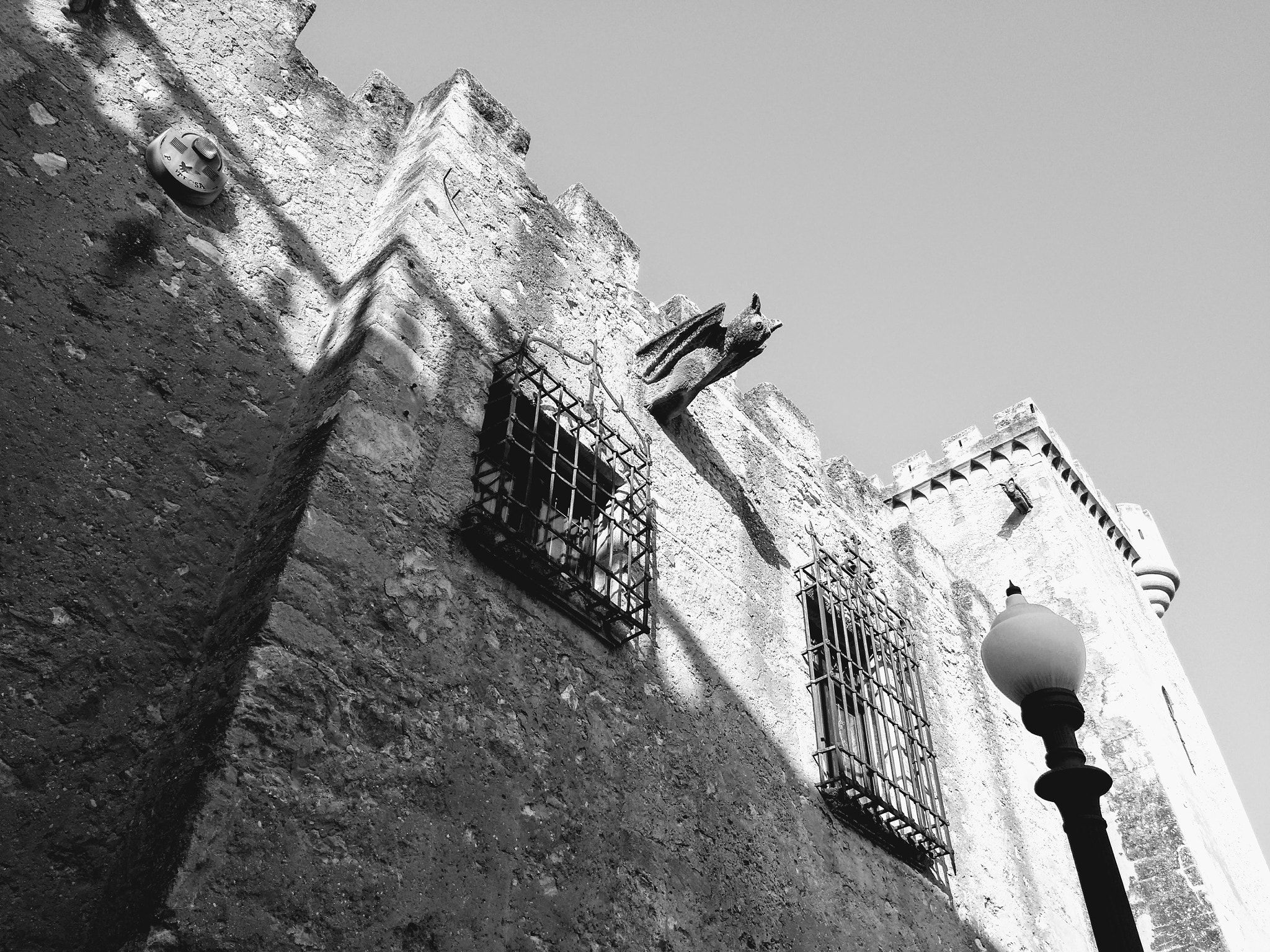 HUAWEI nova plus sample photo. M.g. gargoyles of ferran castle photography