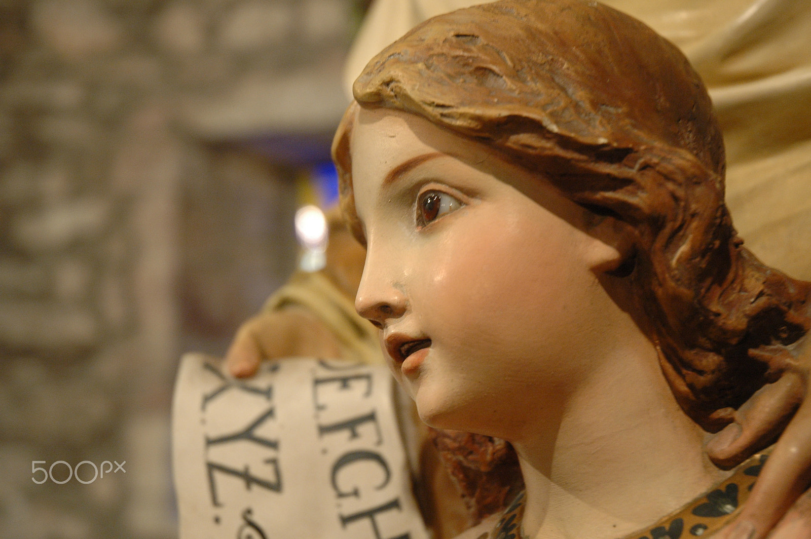 Nikon D70 sample photo. La virgen niña photography