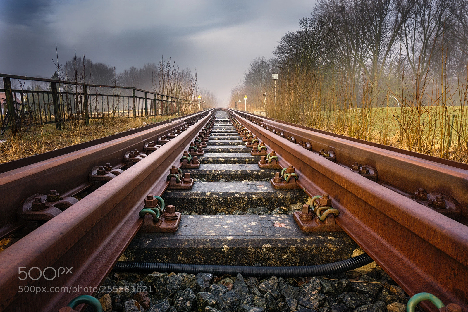Sony a6000 sample photo. Railway tracks photography