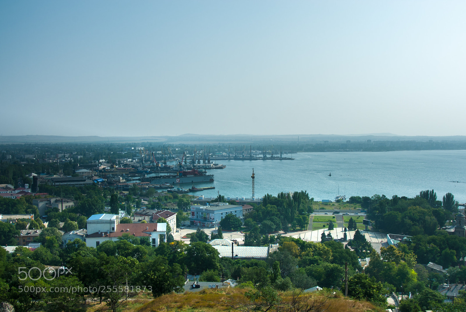 Nikon D200 sample photo. Kerch, view from mount photography