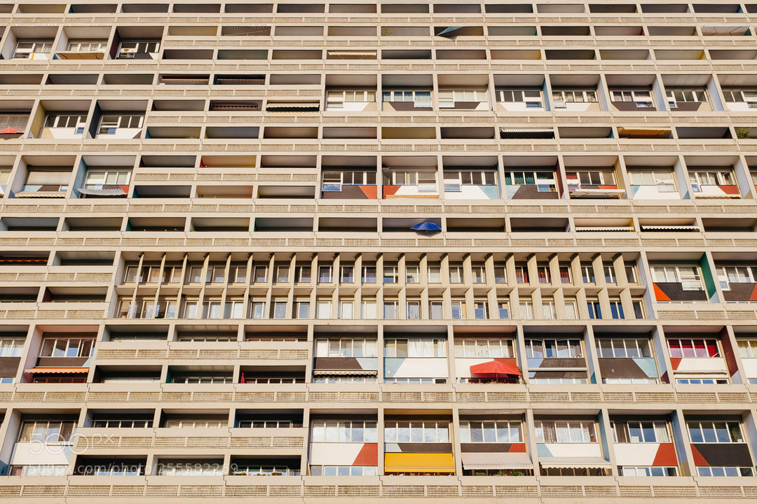 Fujifilm X100T sample photo. Unité d'habitation #i photography