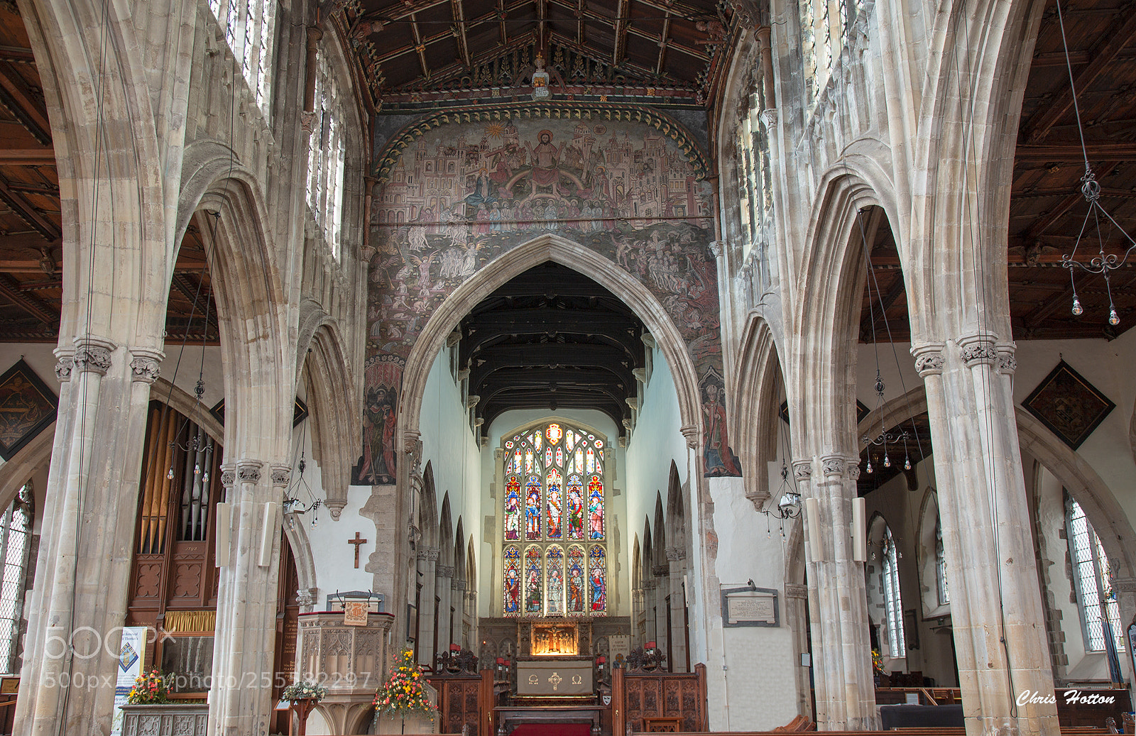 Canon EOS 6D sample photo. St thomas becket church photography