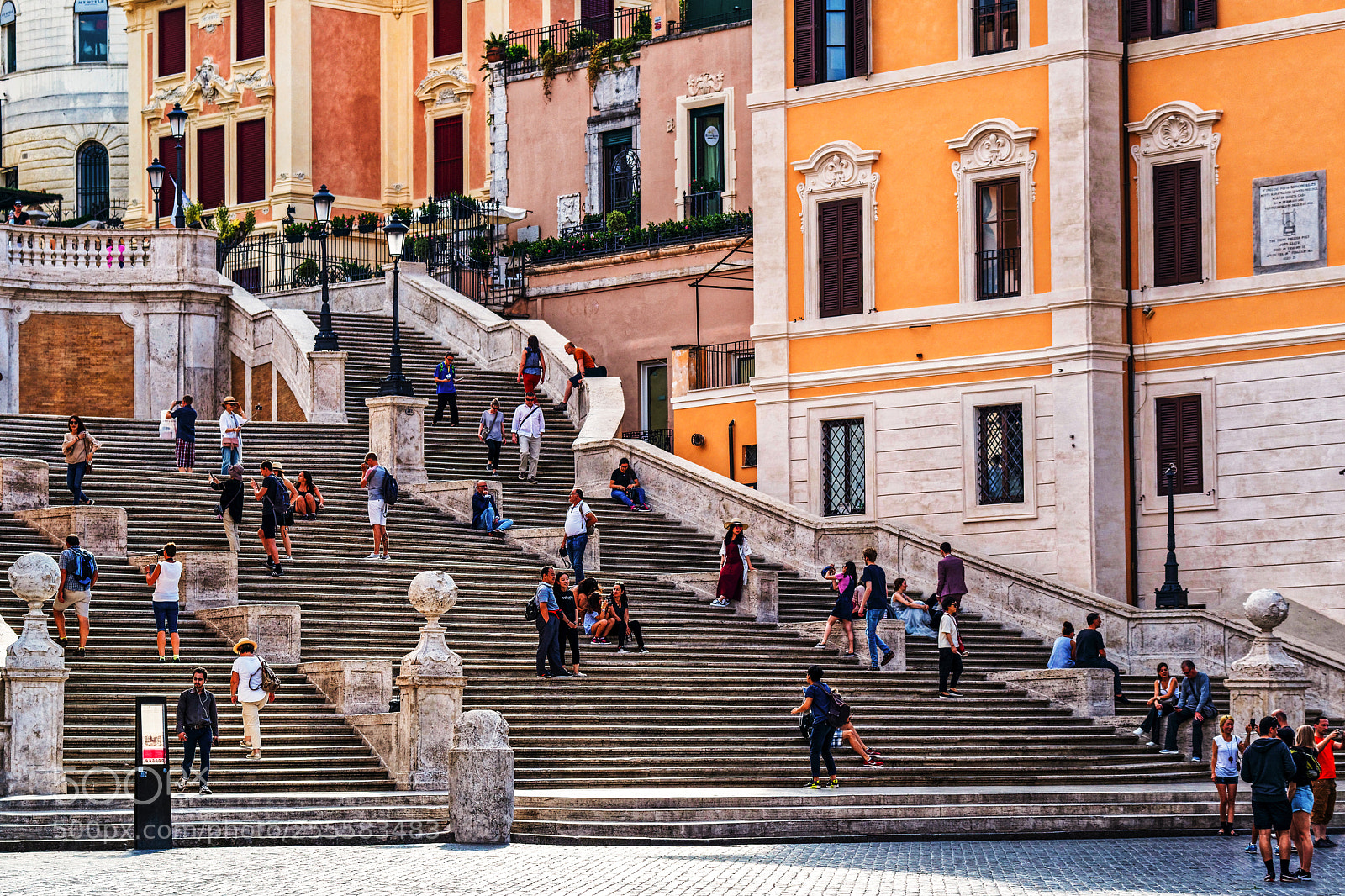 Nikon D800 sample photo. 'scalinata di trinit dei photography
