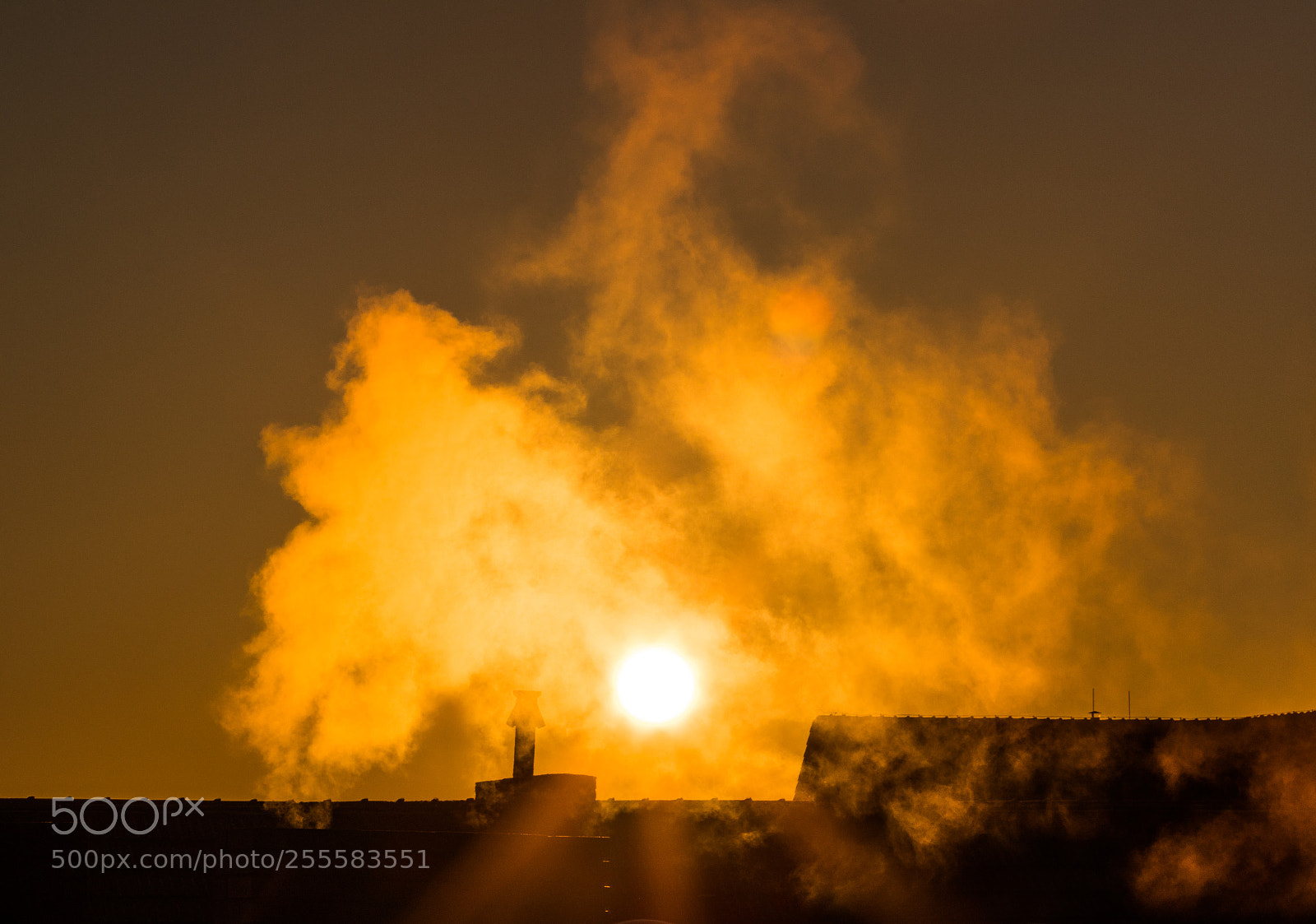 Canon EOS 80D sample photo. Rooftop sunrise photography