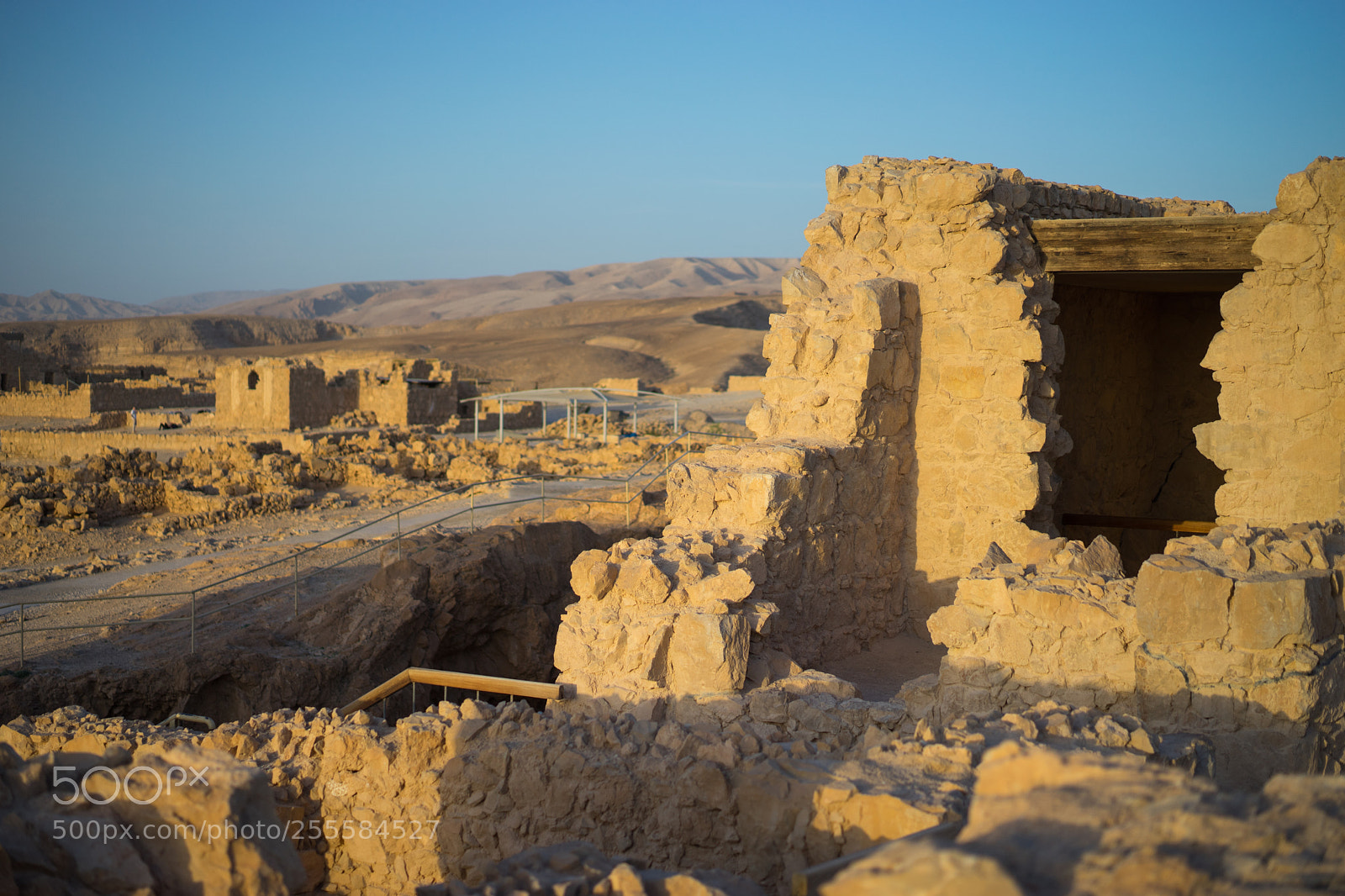 Sony a7 II sample photo. Massada ancient historical places photography