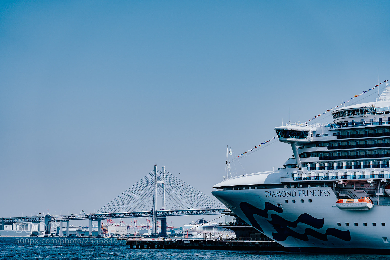 Sony a7 III sample photo. Yokohama bay bridge and photography