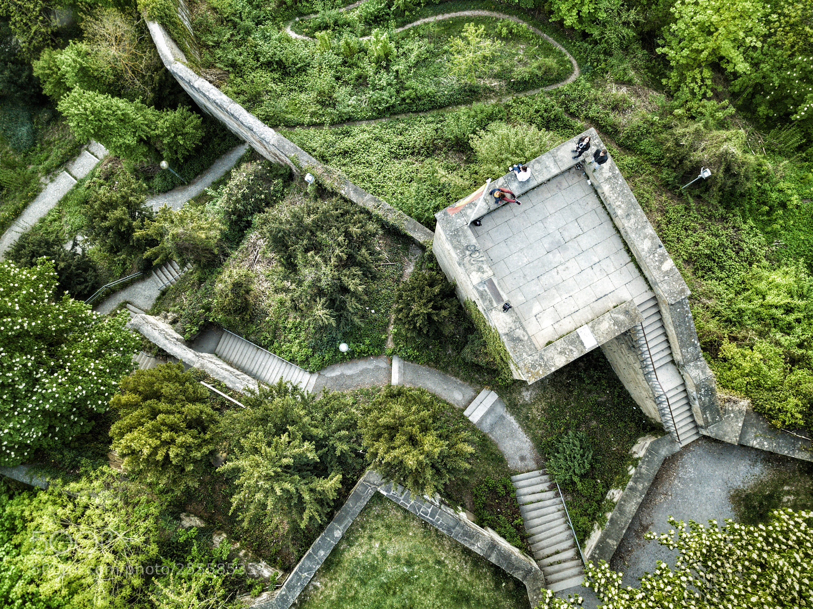 DJI FC220 sample photo. Pulverturm #117 photography