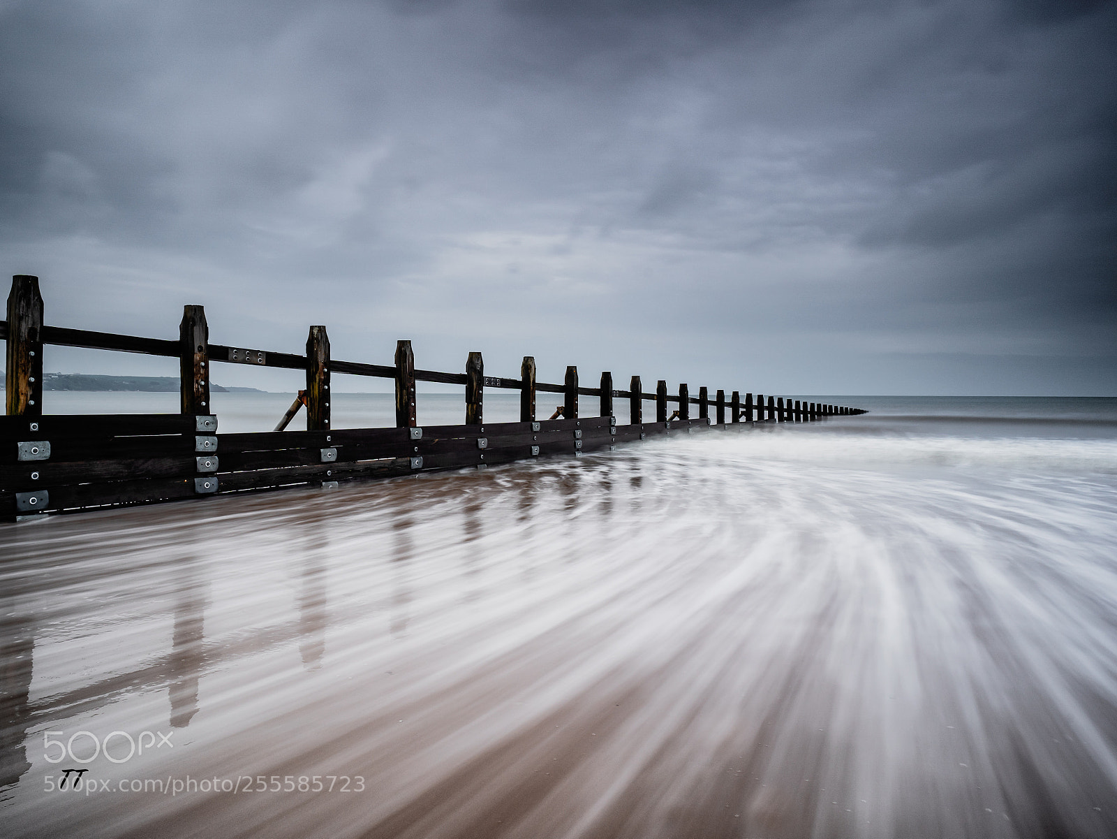 Sony a7 III sample photo. Dawlish warren groynes photography