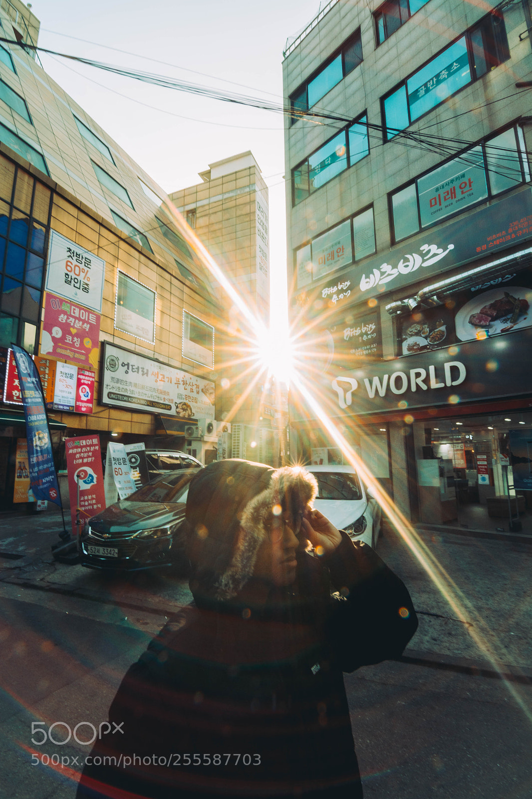 Nikon D7100 sample photo. Sunset at hongdae, south photography