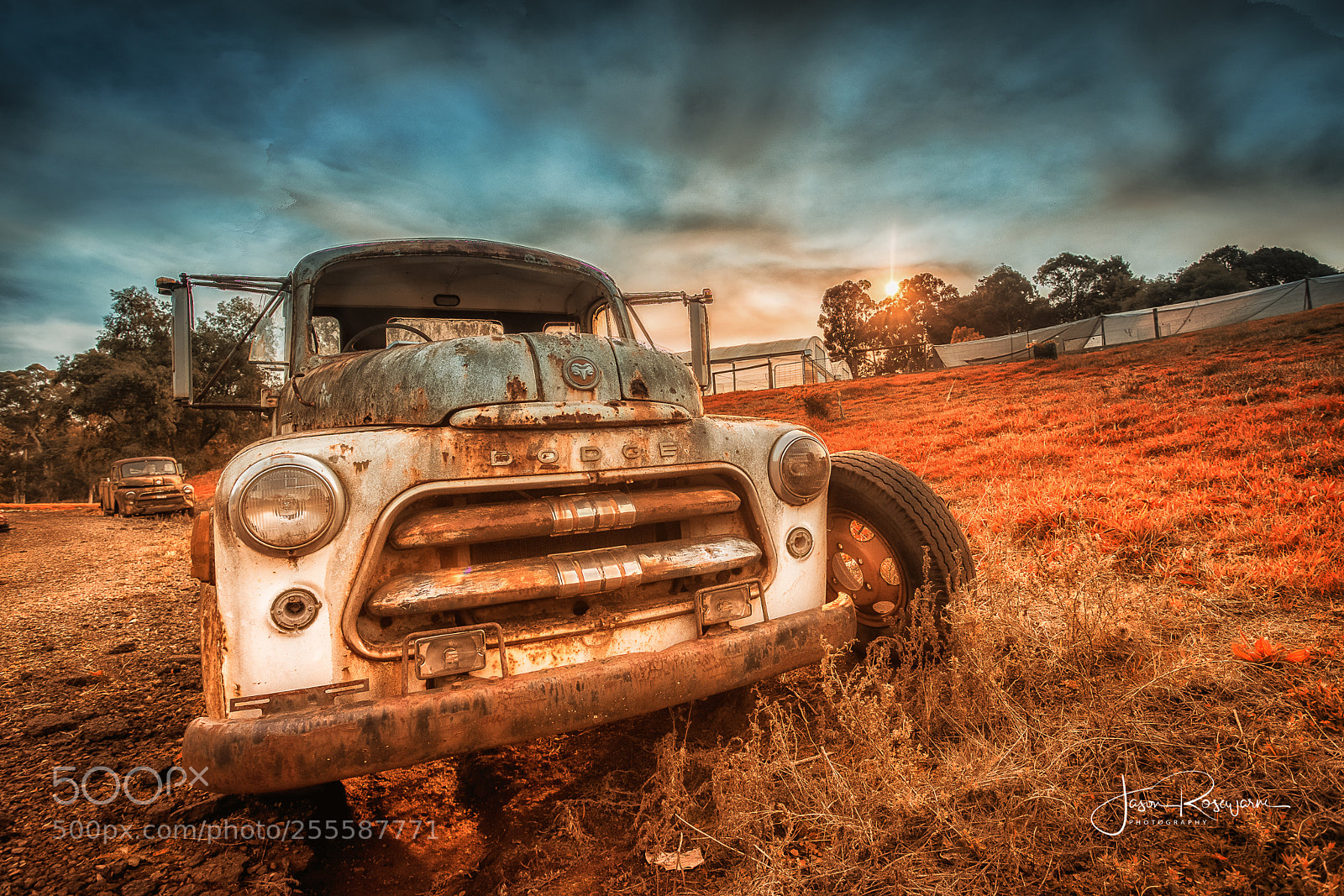 Canon EOS 6D sample photo. 'dodge at sunset' photography