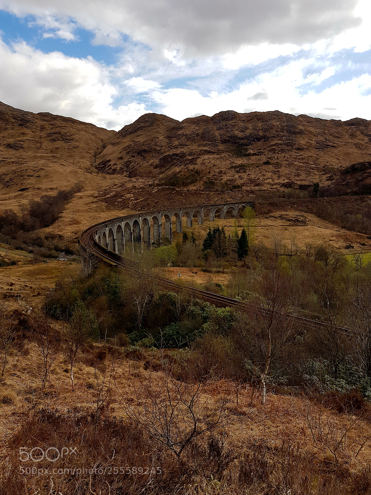 Samsung Galaxy S7 Edge sample photo. Glenfinnan viaduct photography