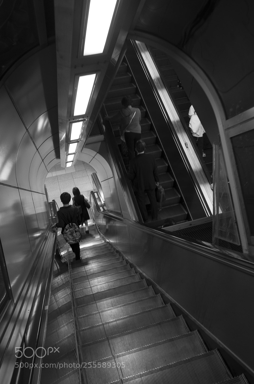 Ricoh GR sample photo. Young people hurry photography