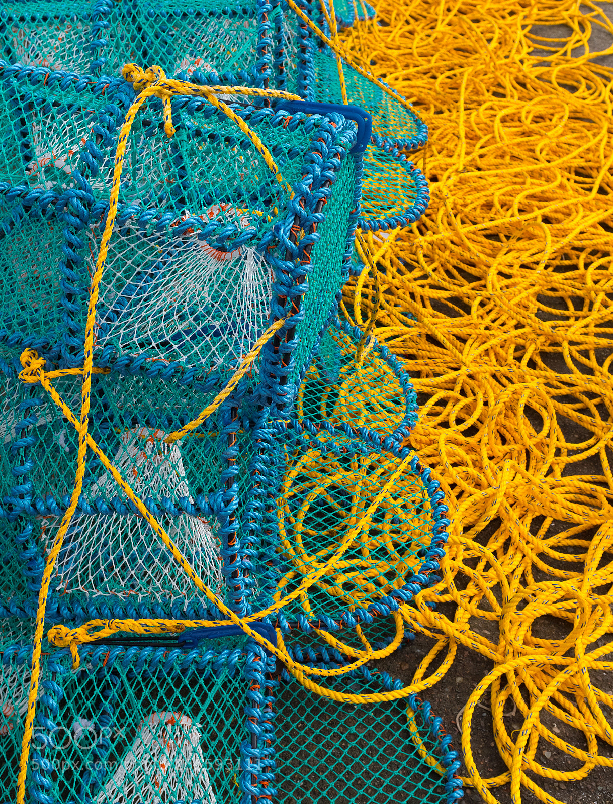 Fujifilm X100F sample photo. Nets and ropes photography