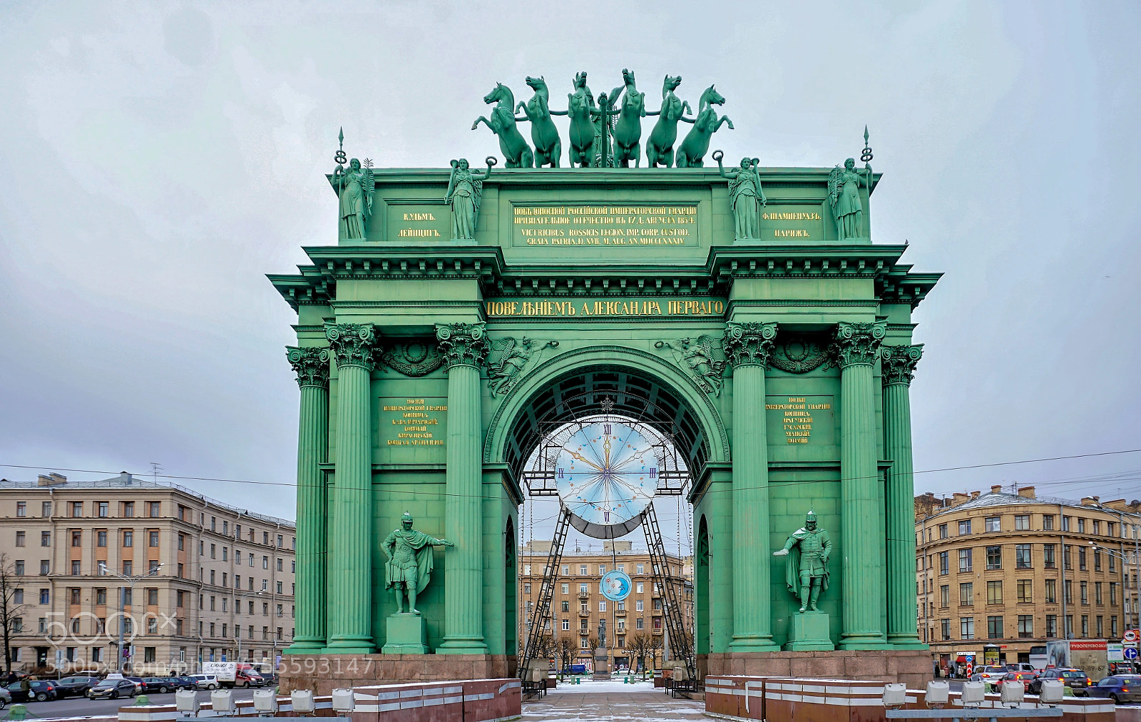 Sony a6300 sample photo. Narva's arc de triumph photography