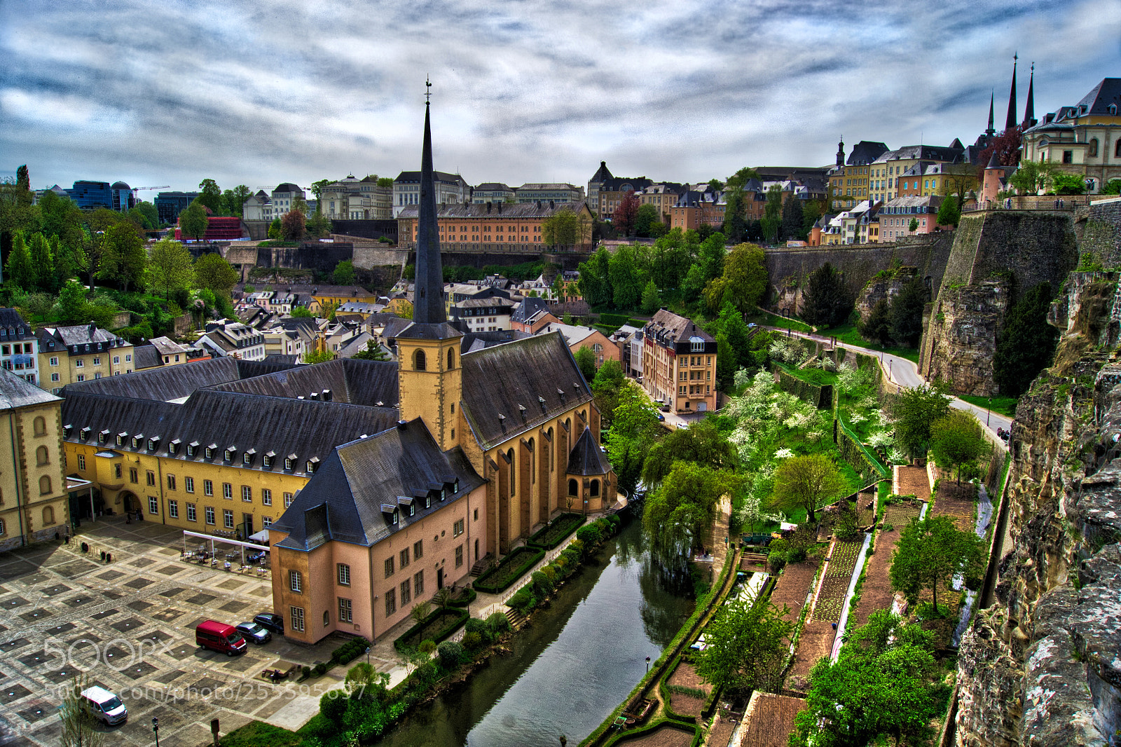 Sony SLT-A57 sample photo. Luxemburg city photography