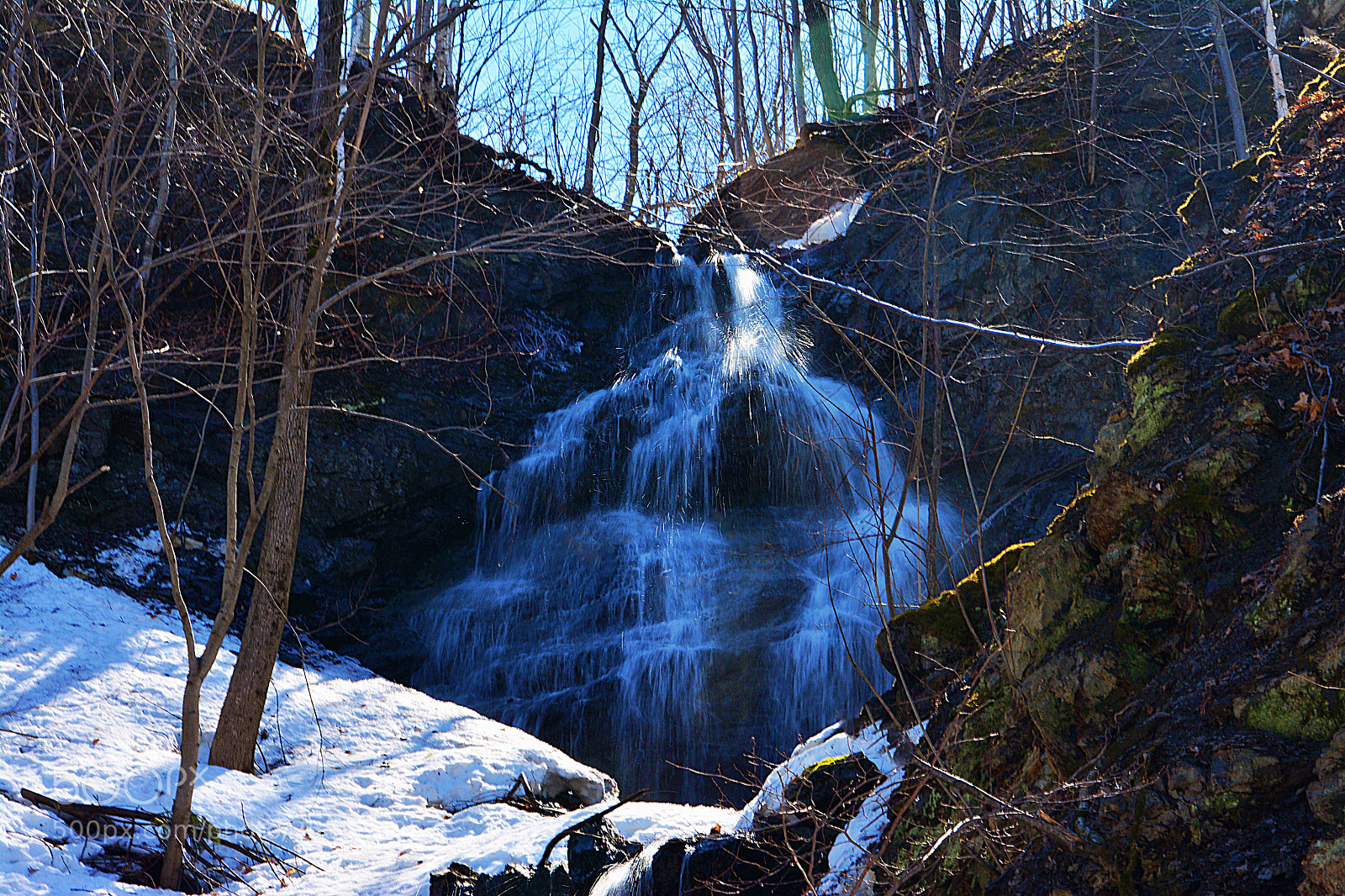 Nikon D7100 sample photo. La chute photography