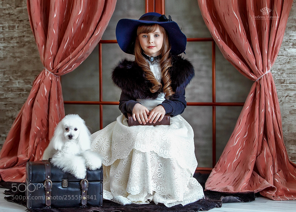 Canon EOS 5D Mark II sample photo. Оленька и Фифа photography