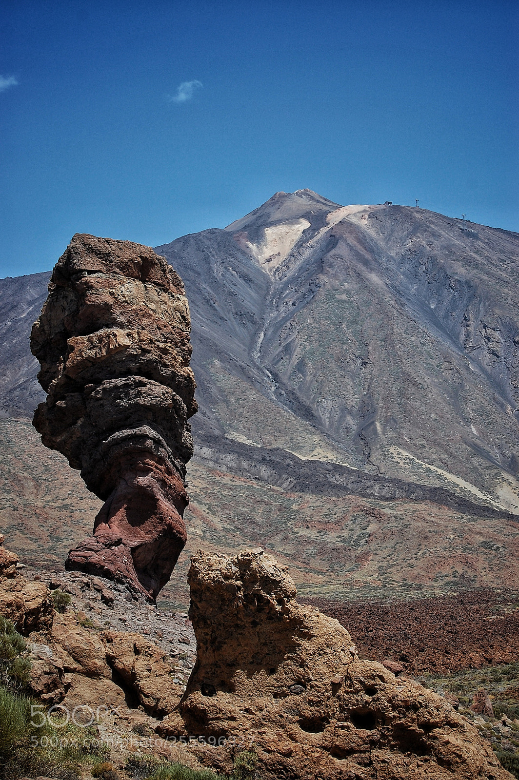 Nikon D40 sample photo. El teide photography