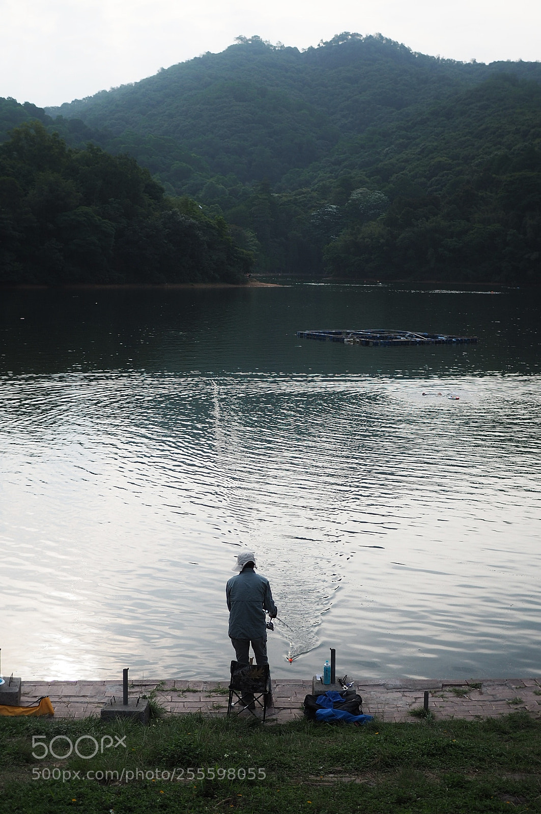 Olympus OM-D E-M5 II sample photo. Fishing photography
