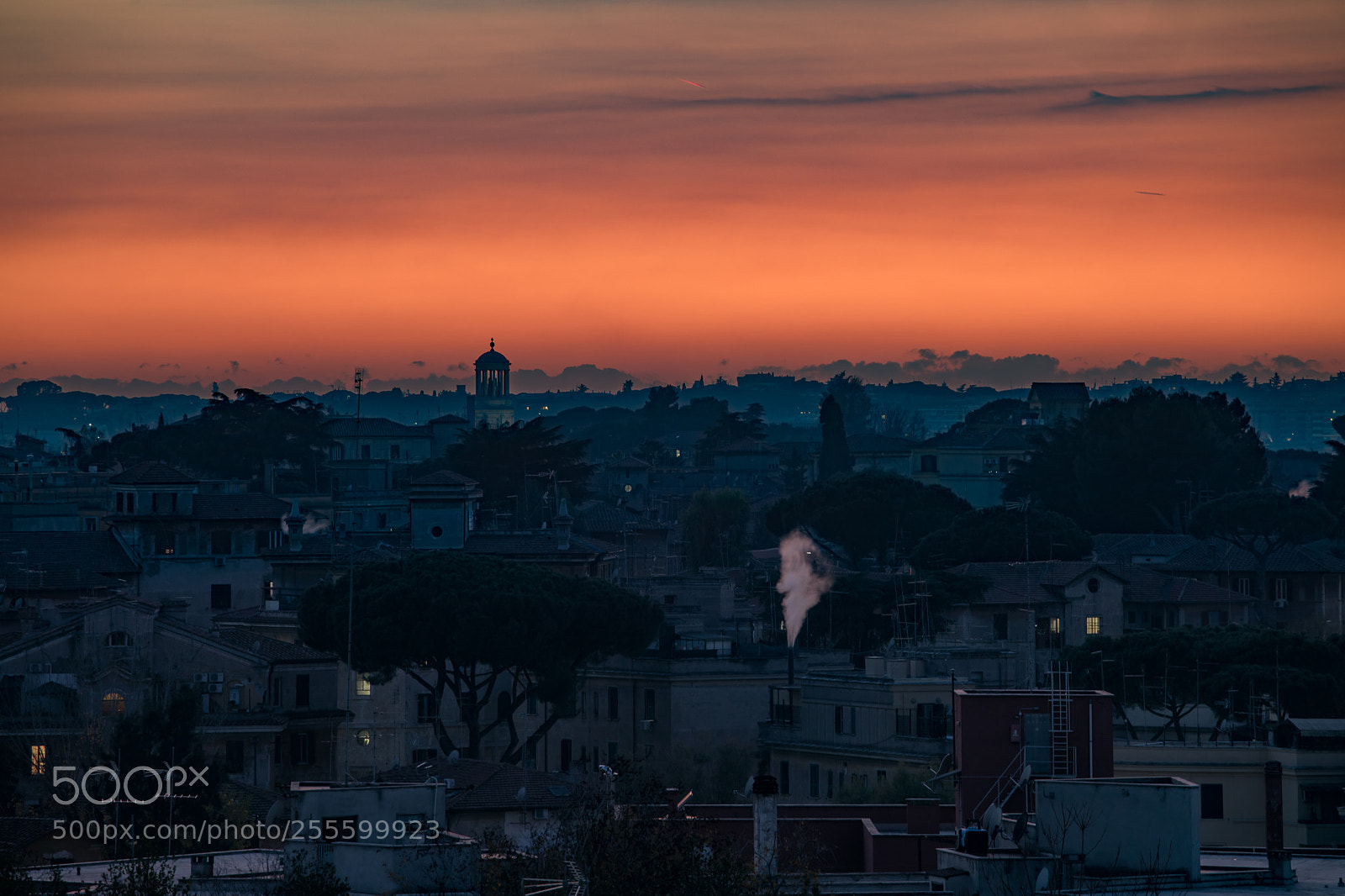 Canon EOS 5D Mark IV sample photo. Rome sky painting photography