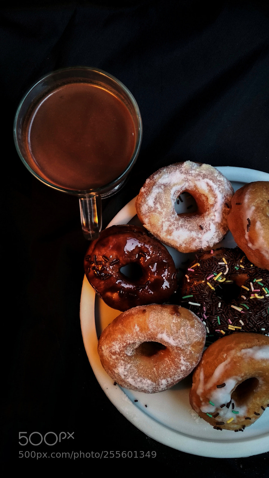 Xiaomi Redmi 4X sample photo. Donuts cocholate photography