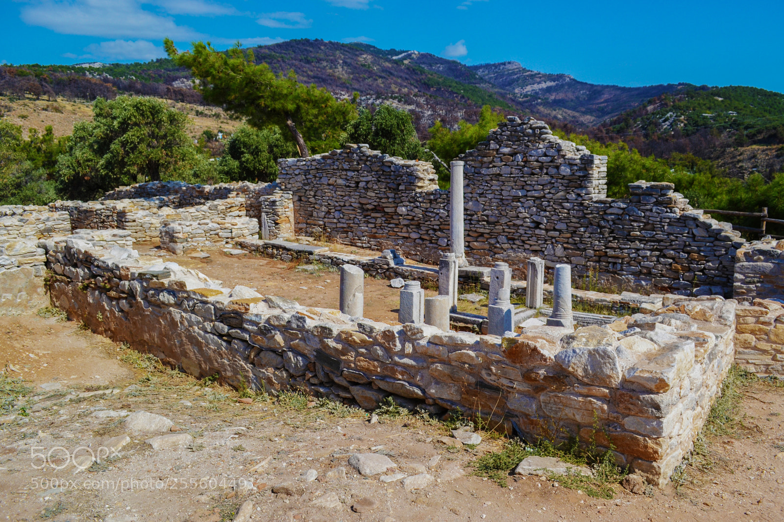 Nikon D3100 sample photo. Archaeological site of aliki photography