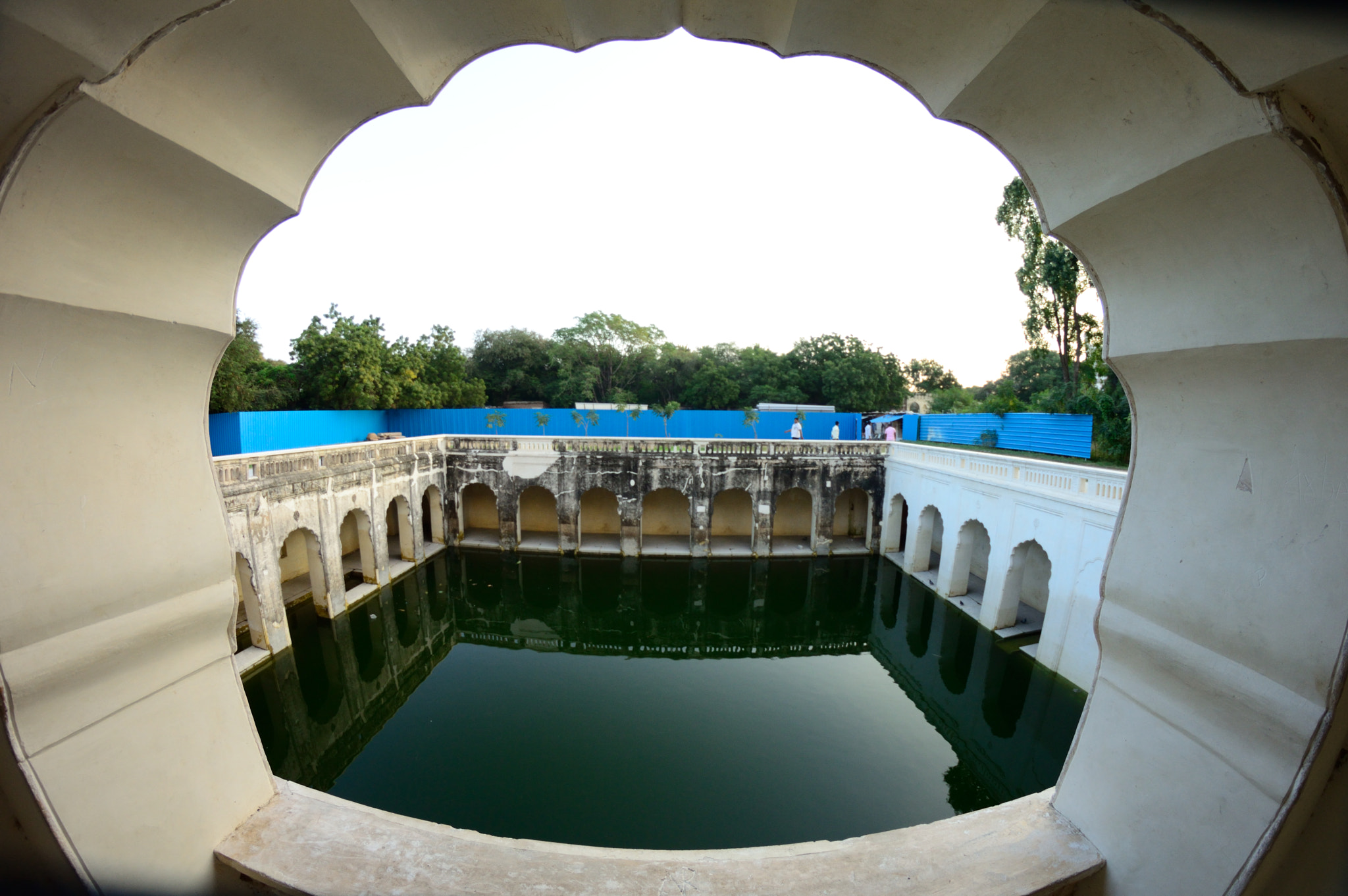 Nikon D3200 sample photo. A well in qutub shah tombs, hyderabad, india photography