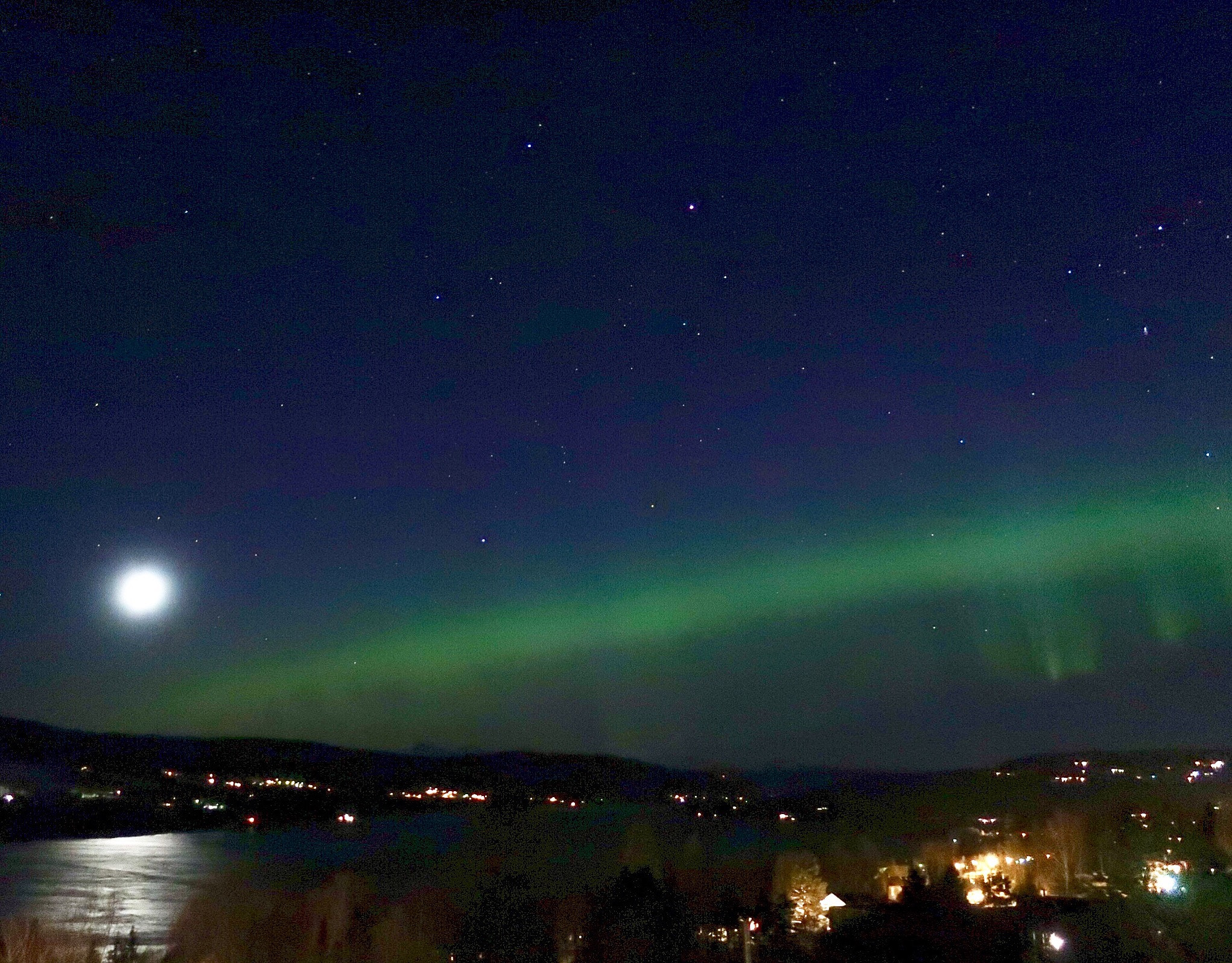 Canon PowerShot G9 X Mark II sample photo. Aurora borealis photography