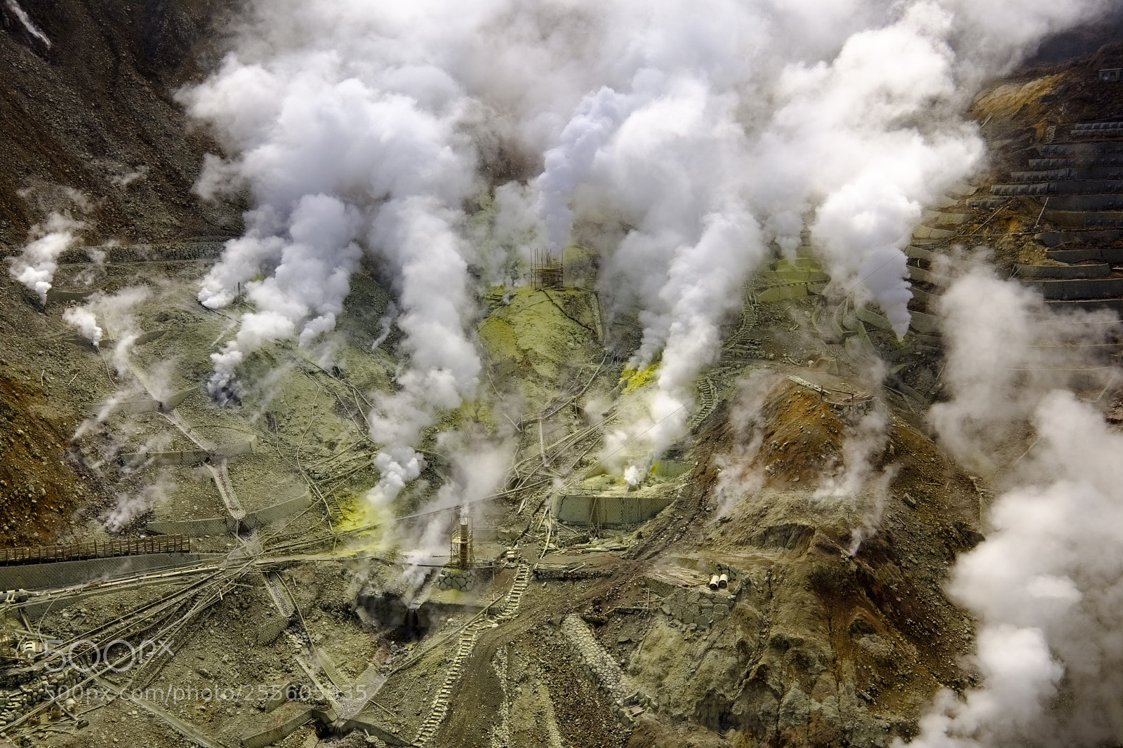 Fujifilm X-T2 sample photo. Hakone fumaroles photography