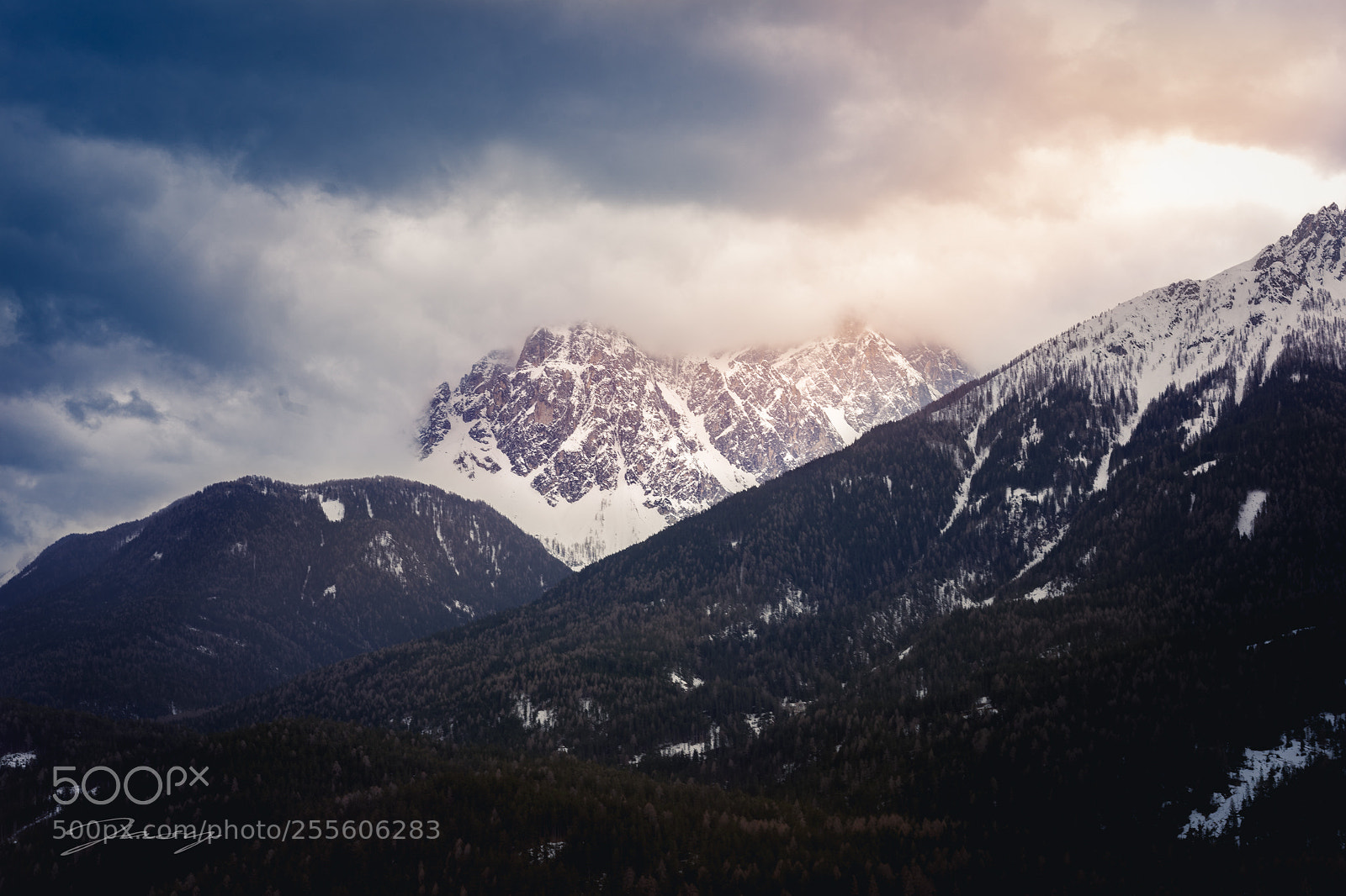 Sony a7 II sample photo. Mountain  mist photography