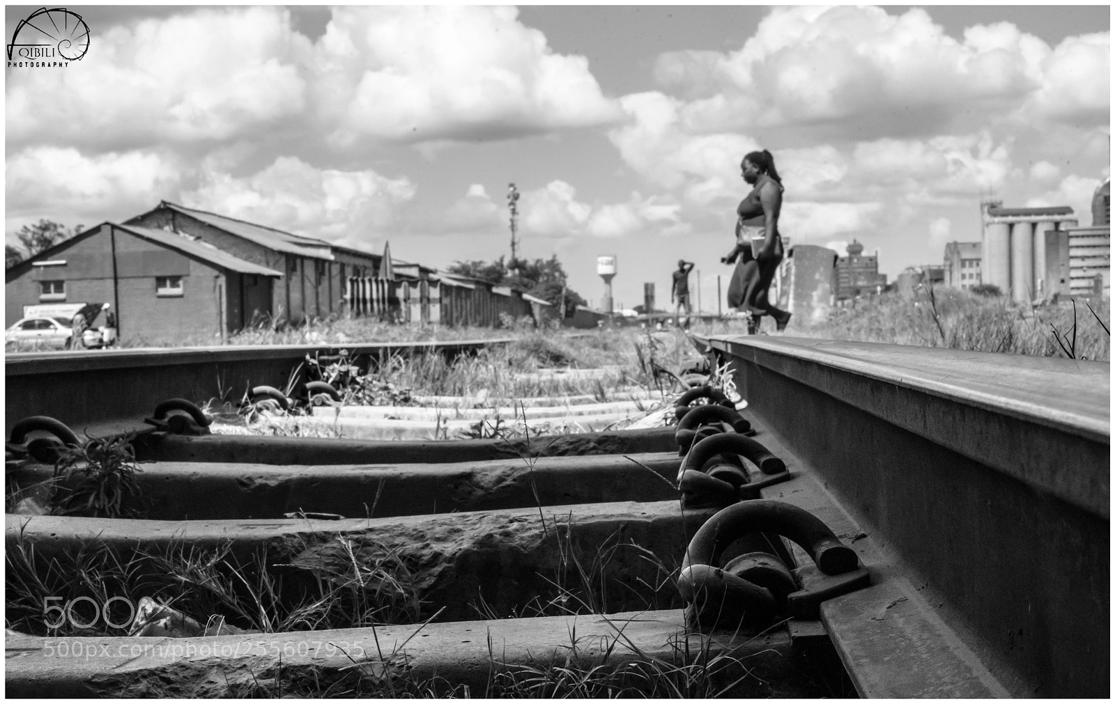Sony a7 II sample photo. Crossing the rail photography