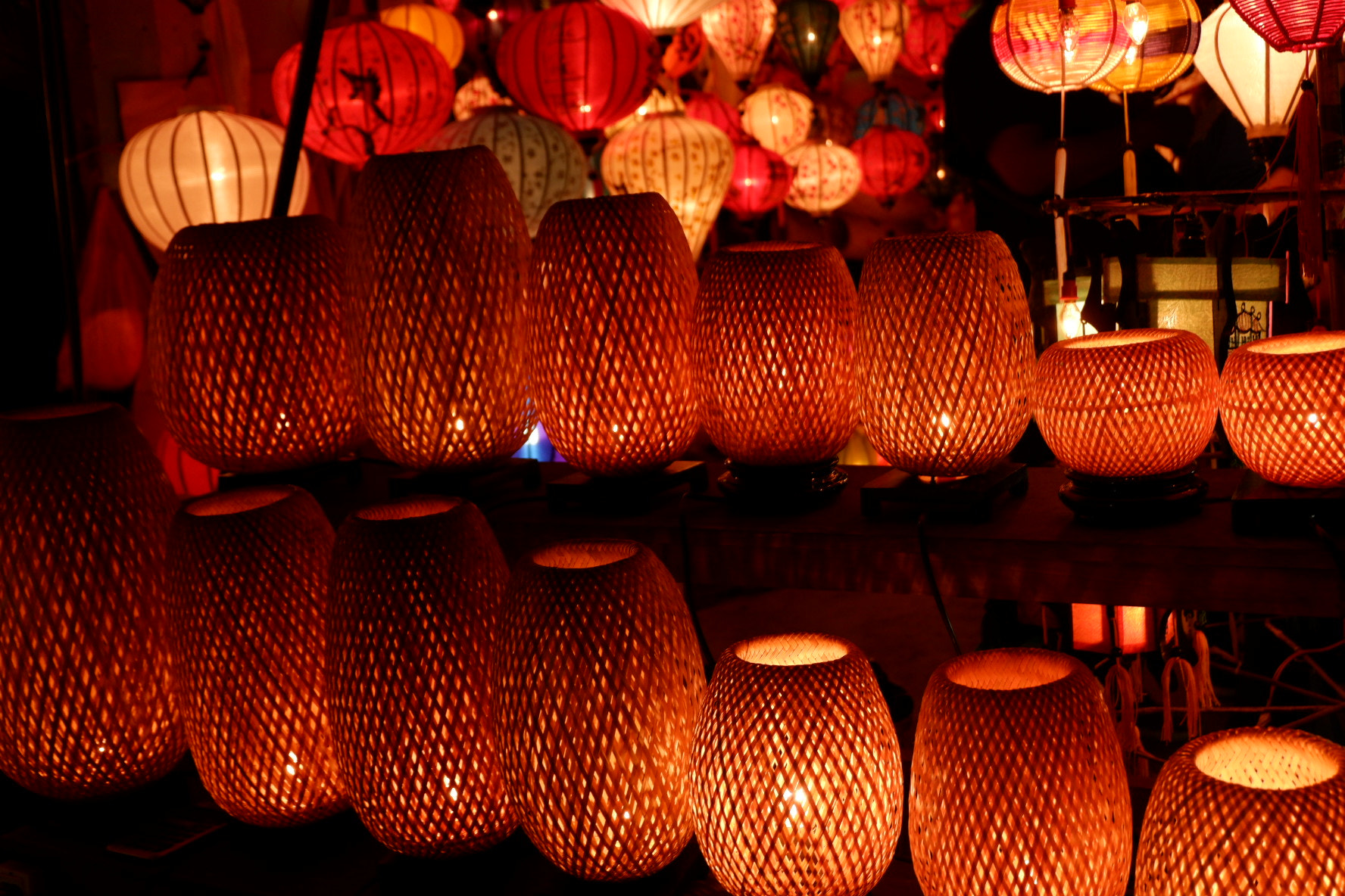 Fujifilm X-A3 sample photo. Lanterns in hoi an ancient town photography