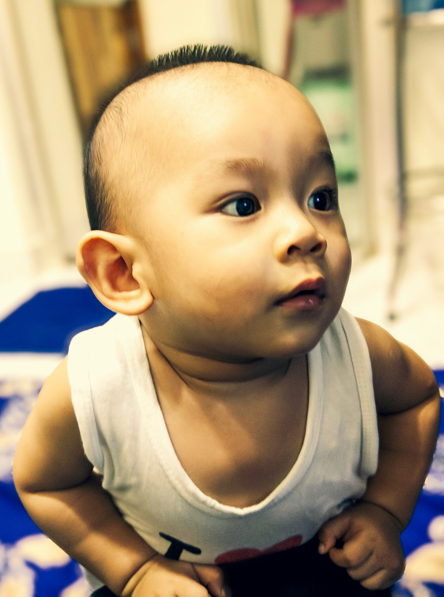 HTC U11 sample photo. The kid photography