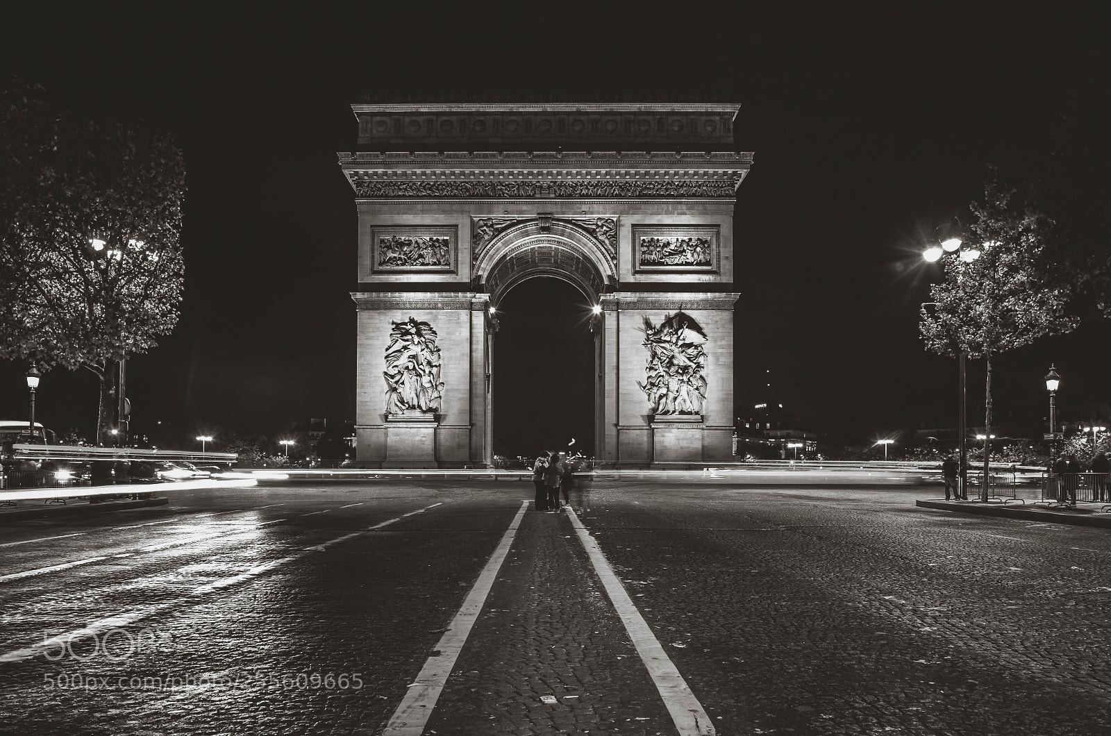 Nikon D7000 sample photo. Arc de triomphe photography