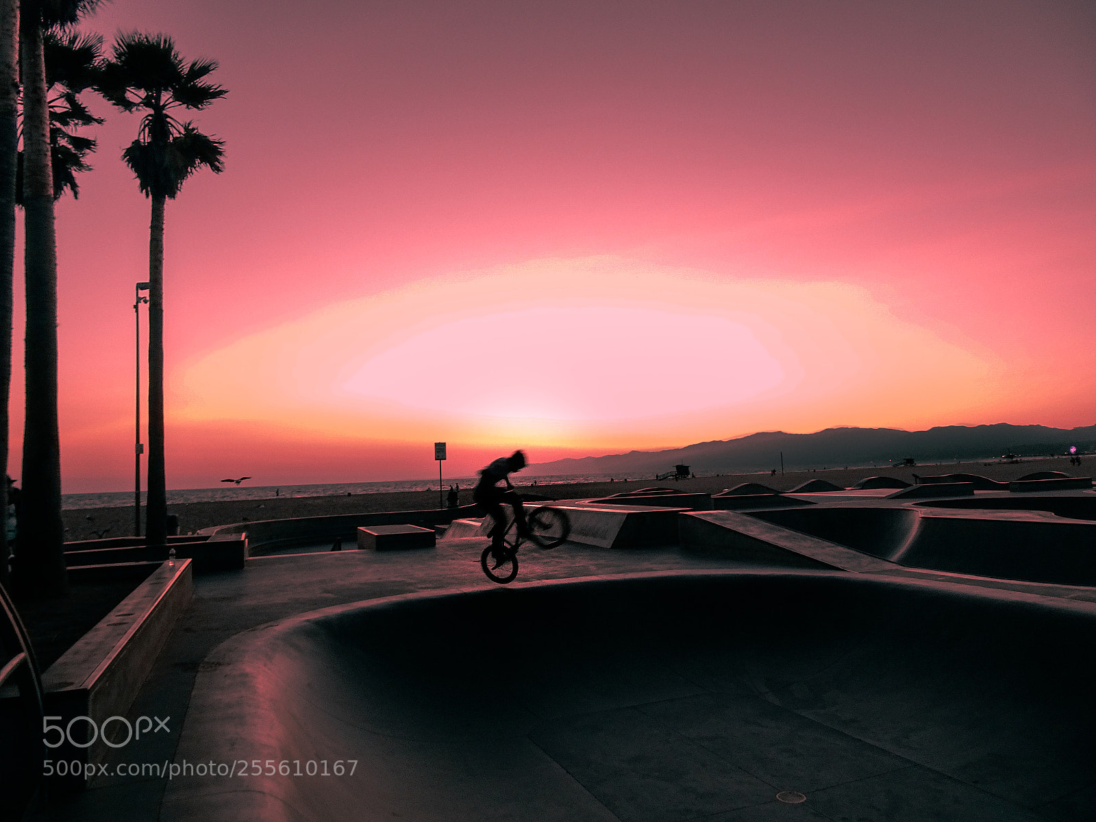 Sony Cyber-shot DSC-HX90V sample photo. Venice beach sunset photography