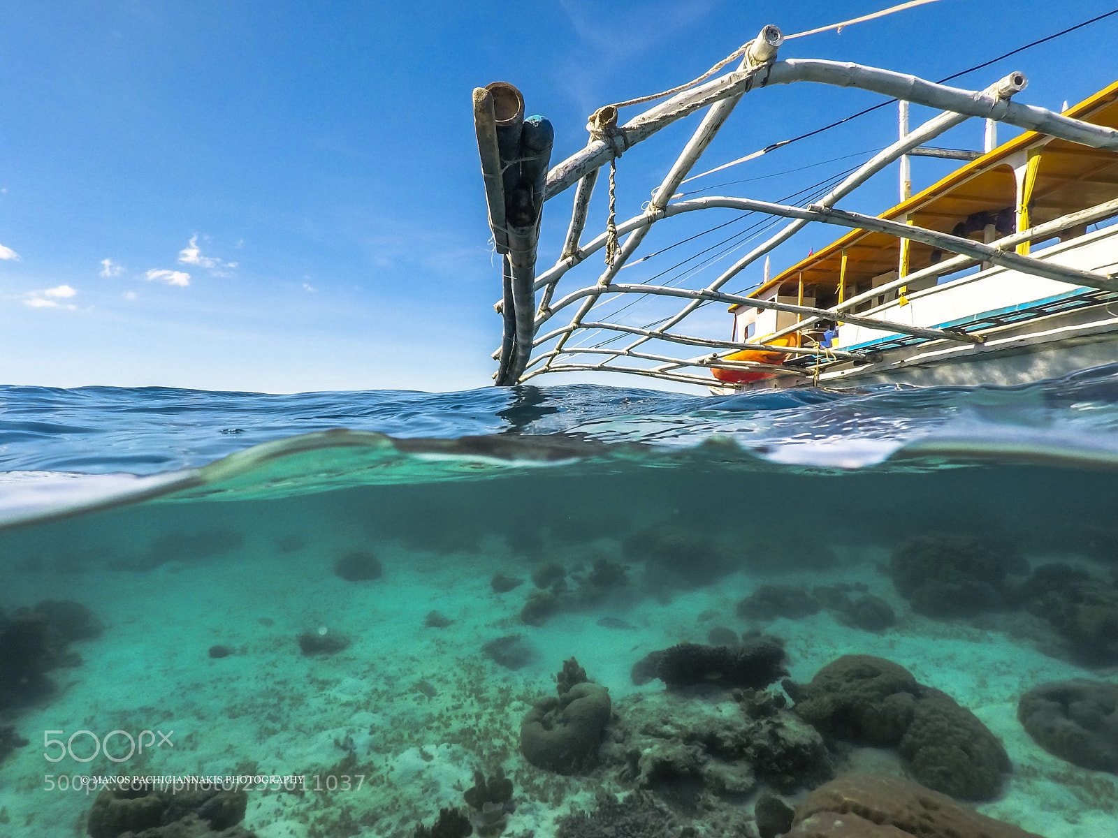 GoPro Hero5 Black sample photo. Fish boat photography