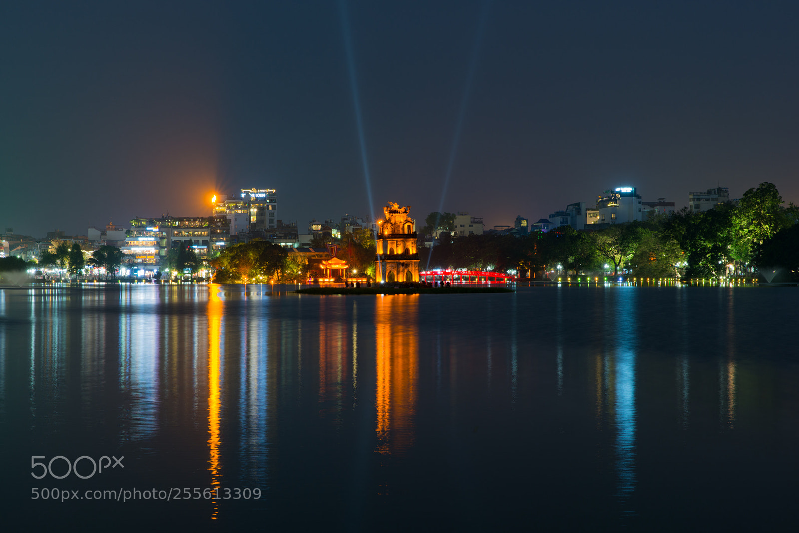 Nikon D800 sample photo. Hoan kiem lake, hanoi photography