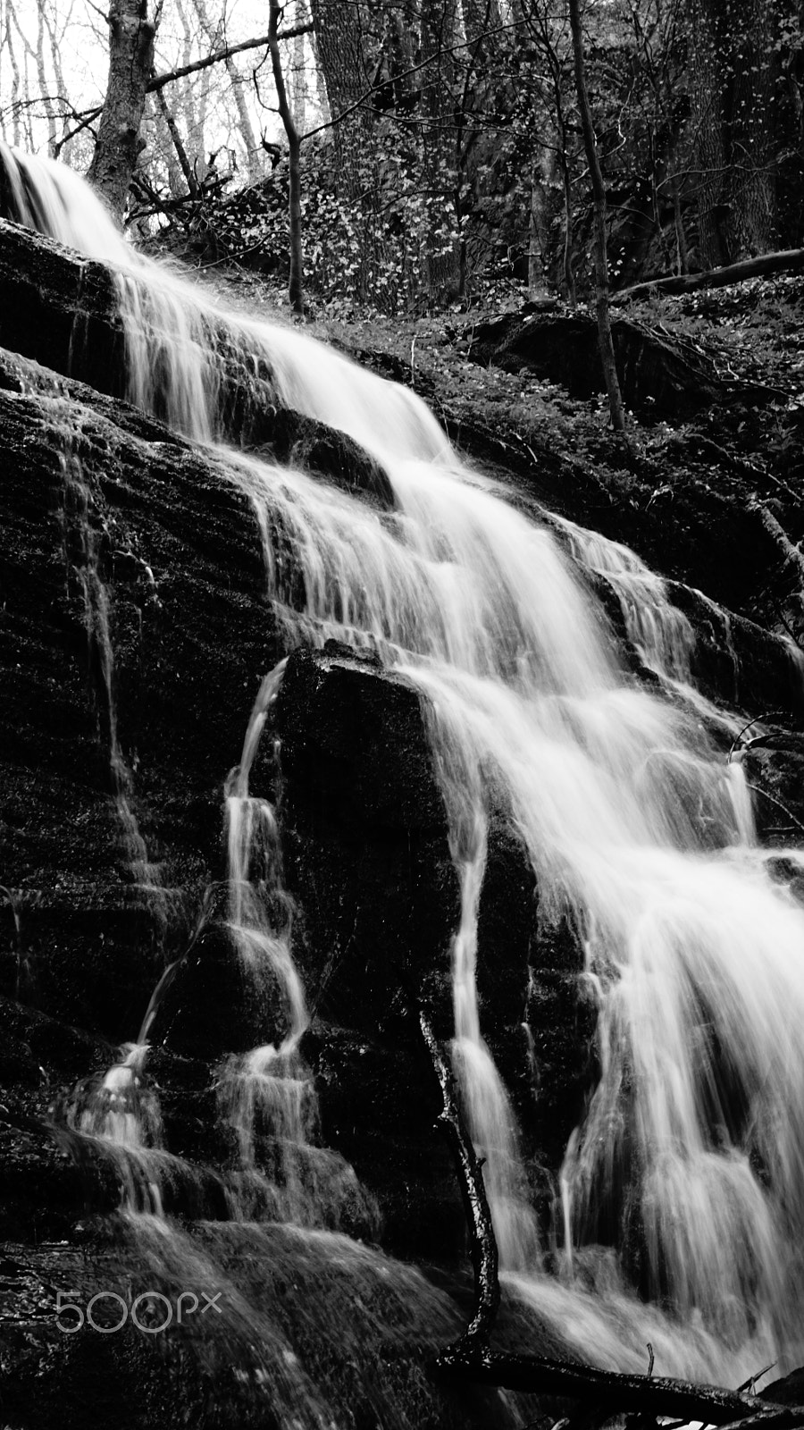 Sony a6000 + Sony E 18-50mm F4-5.6 sample photo. Little waterfall - national park harz photography