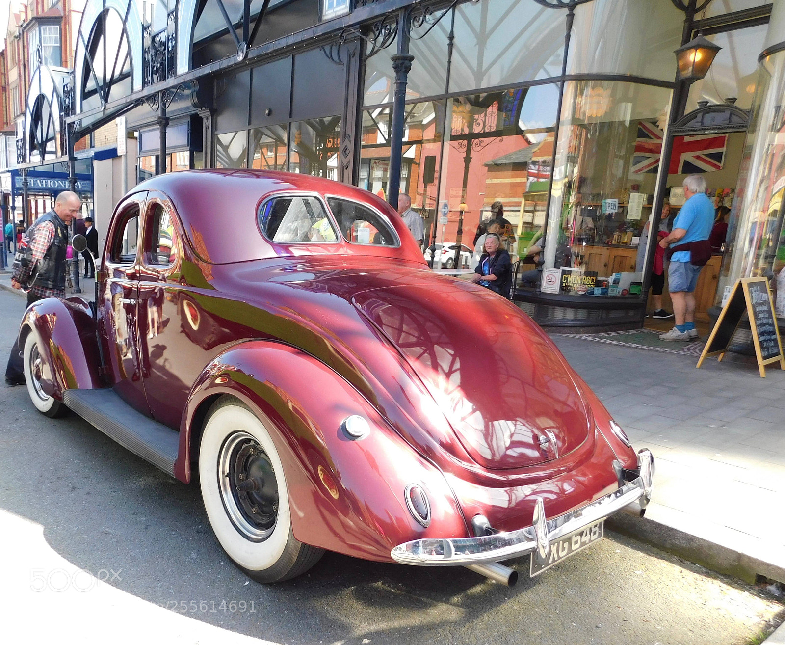 Nikon Coolpix B500 sample photo. 1937 ford business coupe photography
